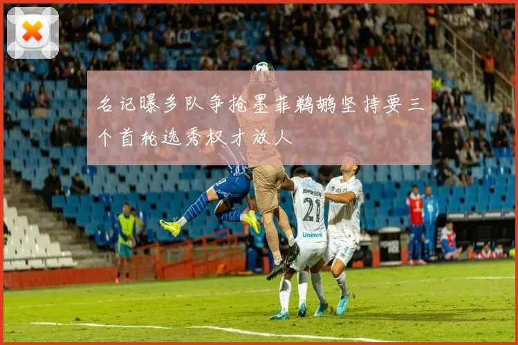 名记曝多队争抢墨菲鹈鹕坚持要三个首轮选秀权才放人